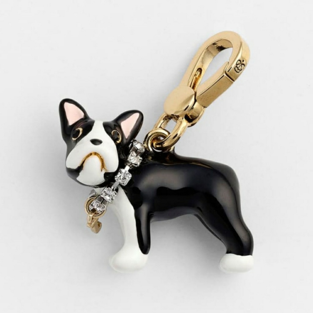 🐶 RARE Juicy Couture French FRENCHIE Bulldog FRENCHIE Charm NEW Y2K